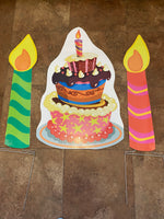 Birthday Cake and Candles Add On's